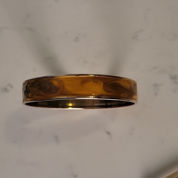 Vintage Gold Tone Omega Necklace Bracelet and Earrings Set - Picture 8 of 11